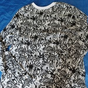 Long Sleeved Graphic T Shirt
